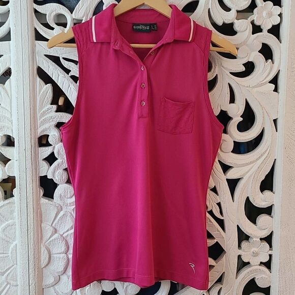 Chervo Sports Golf & Sportswear sleeveless polo size 44 (US M) - Picture 1 of 6